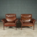 Vintage Fauteuils ‘Scala’ Met Hocker – Dreipunkt International – Jaren 80
