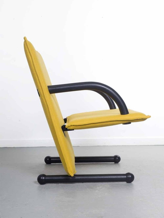 Image 1 of Nieuw Gestoffeerde Arflex T-Line Fauteuil – Burkhard Vogtherr