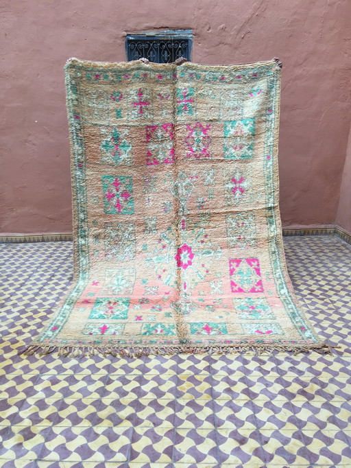 Tapijt Boujaad Vintage 187 X 190 Cm