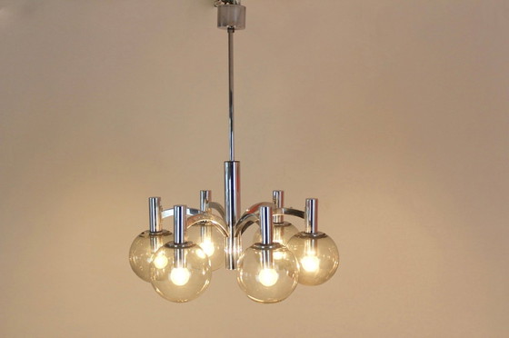 Image 1 of Vintage Kaiser Leuchten kroonluchter