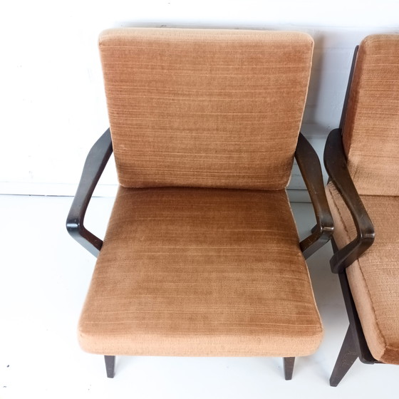 Image 1 of 2x vintage lounge fauteuil