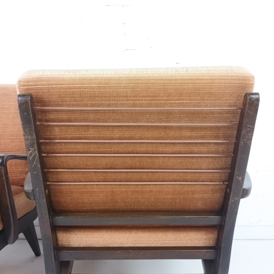 Image 1 of 2x vintage lounge fauteuil