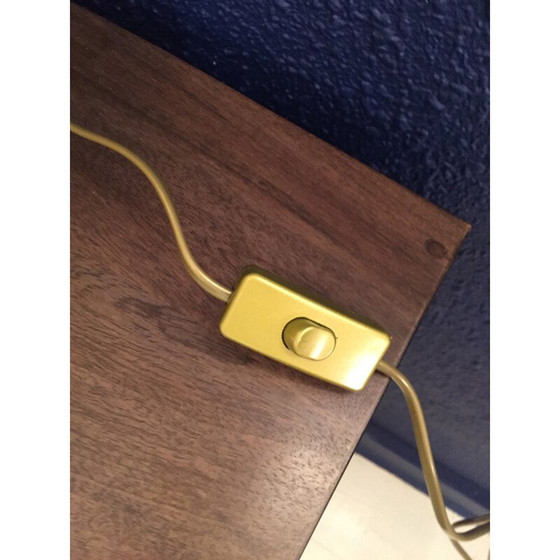 Image 1 of Vintage gouden eierlamp in glas, 2000