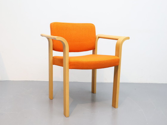 Image 1 of 4 Deens design stoelen eiken jaren 70 