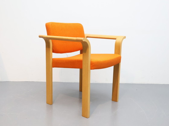 Image 1 of 4 Deens design stoelen eiken jaren 70 