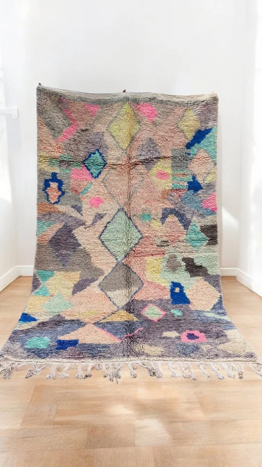 Vintage Berber Vloerkleed Uit Marokko 154×250 Cm