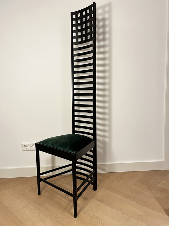 Image 1 of Hill House Chair - Charles Mackintosh Voor Cassina 1973