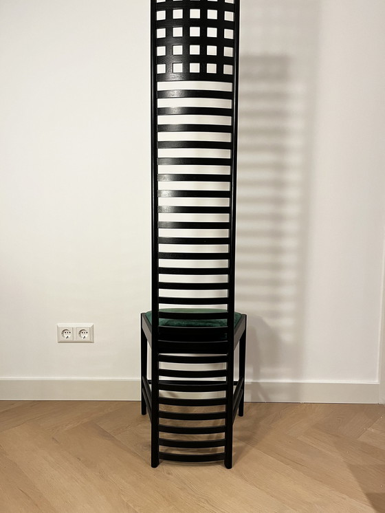 Image 1 of Hill House Chair - Charles Mackintosh Voor Cassina 1973