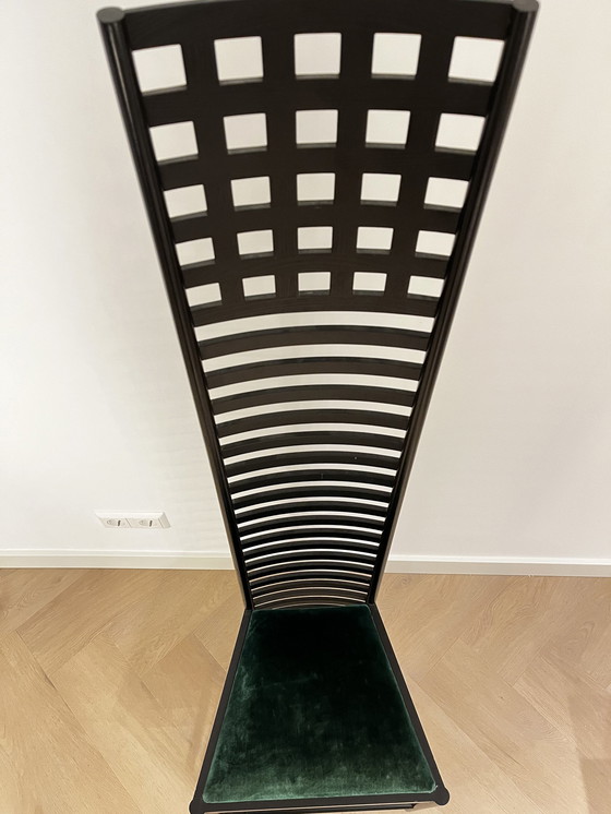 Image 1 of Hill House Chair - Charles Mackintosh Voor Cassina 1973