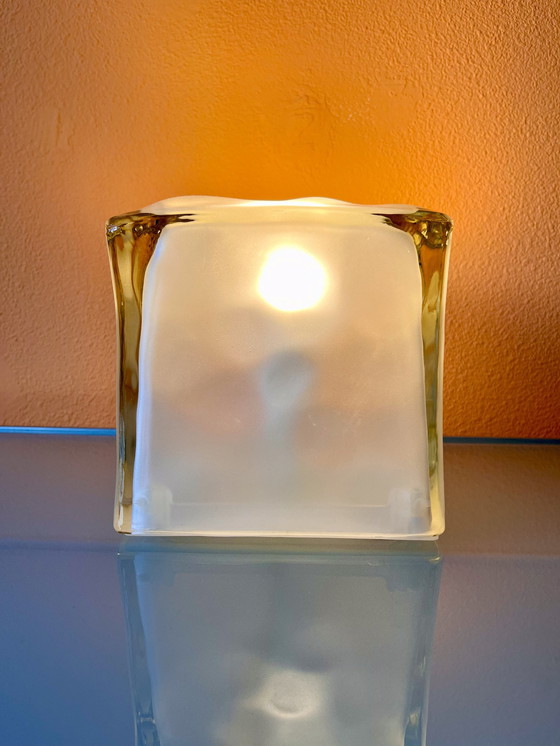 Image 1 of Vintage Ikea Iviken Ice Cube Lamp