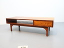 Vintage salontafel rechthoekig met lade