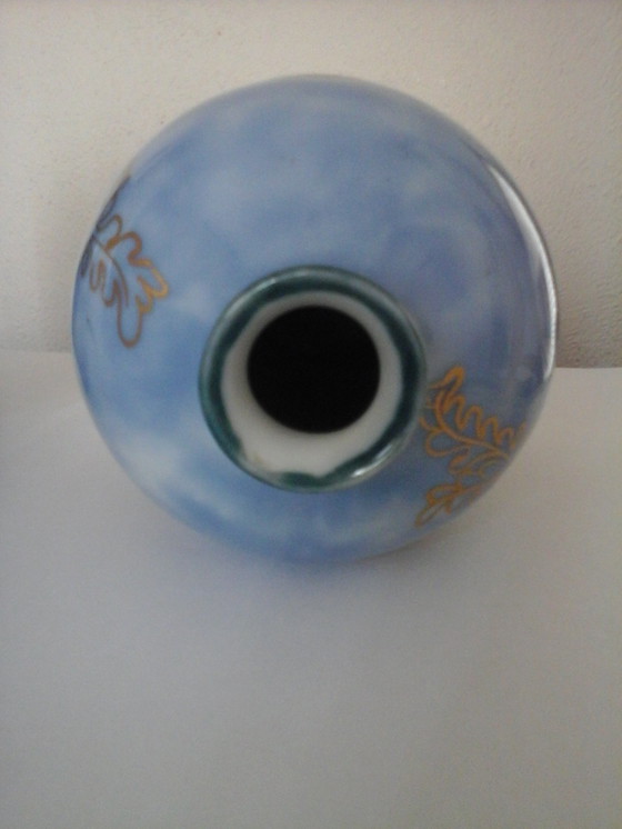 Image 1 of Art/Deco Limoges Porseleinen Vaas Door Camille Tharaud 15.8Cm