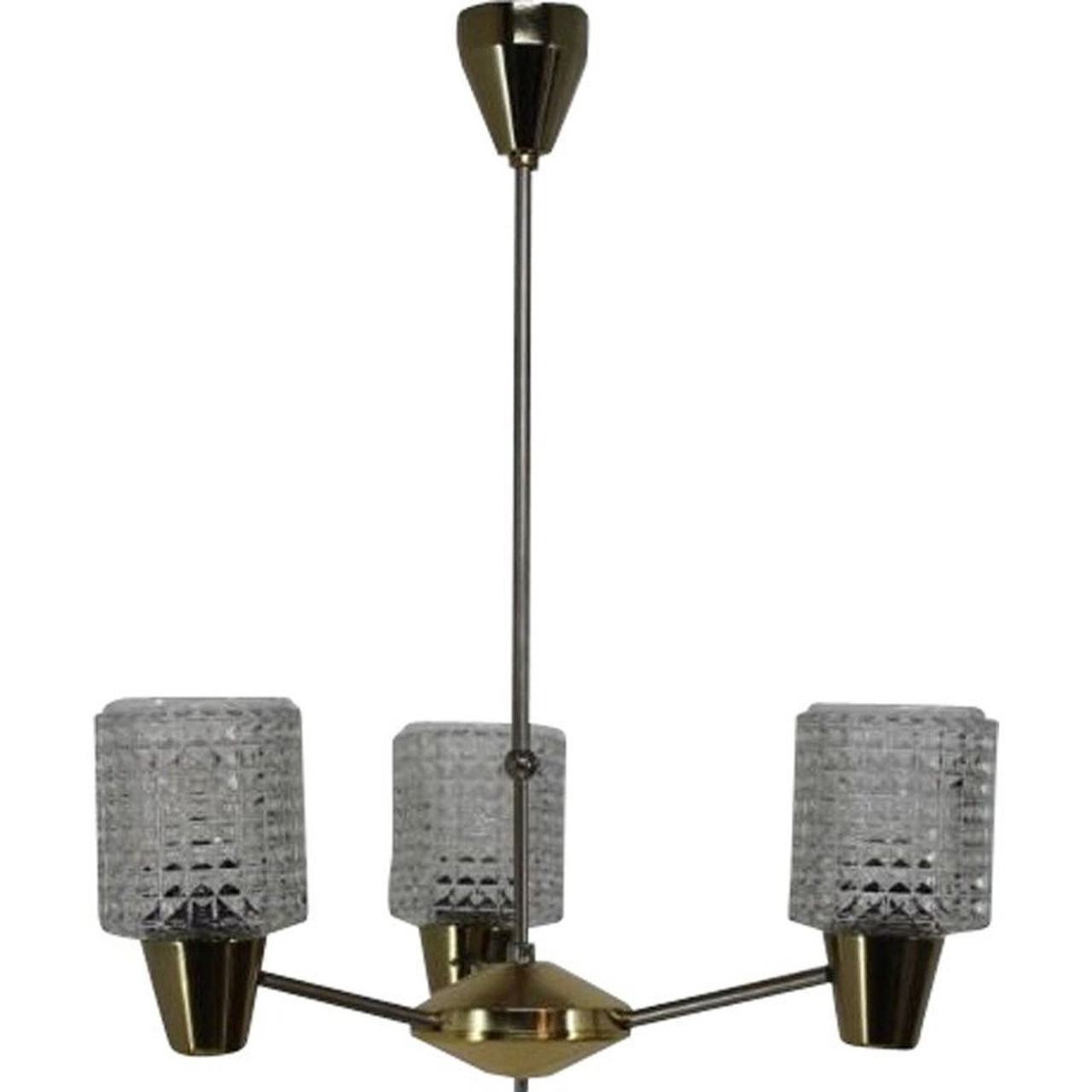 Hanglamp 5 lampen messing GEEHI Hanglamp 5 lampen messing GEEHI