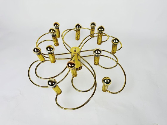 Image 1 of Vintage spiral plafondlamp