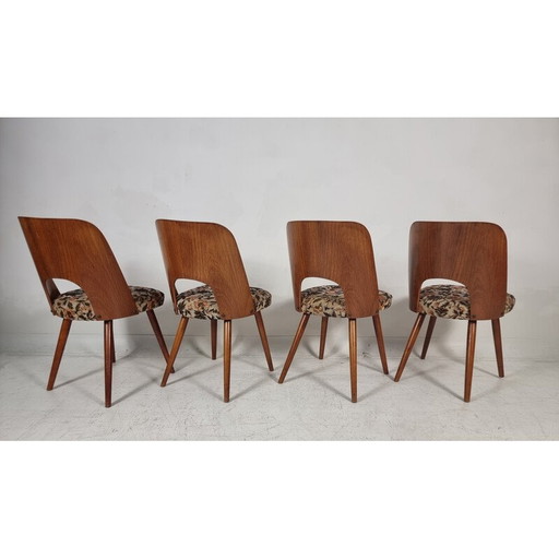 Set van 4 vintage stoelen van Oswald Haerdtl, jaren 1970