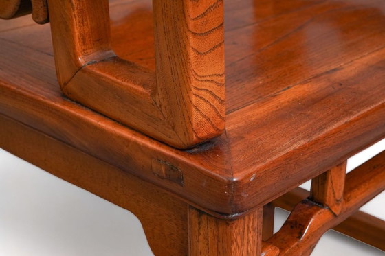 Image 1 of Chinese houten stoel