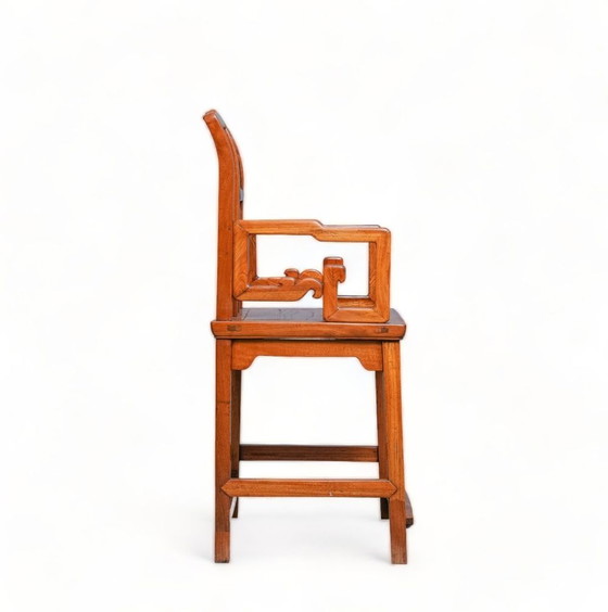 Image 1 of Chinese houten stoel