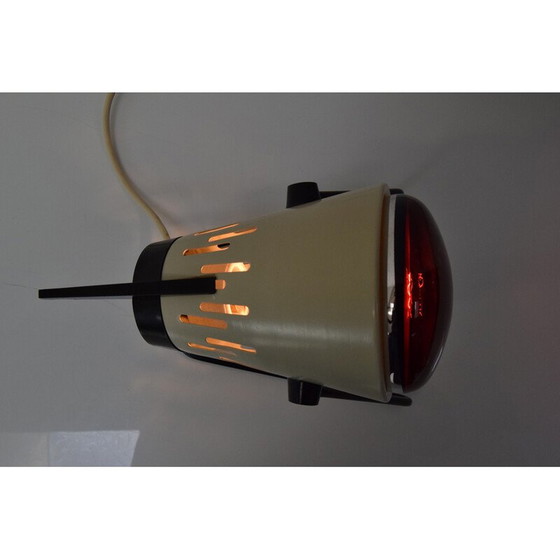 Image 1 of Vintage tafellamp "Infra" van metaal en kunststof, Duitsland 1980