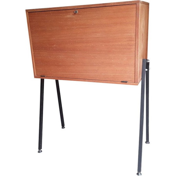 Image 1 of Vintage secretaire in essenhout van Pierre guariche, 1950