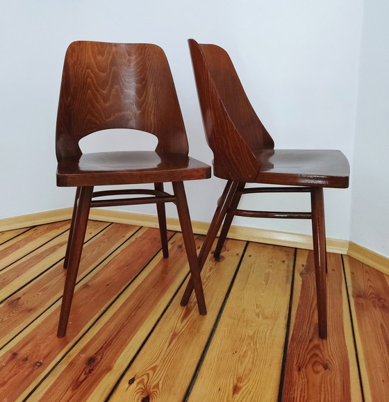 Image 1 of Tsjecho-Slowaakse stoelen van O. Haerdtl voor Ton, 1960S, set van 4
