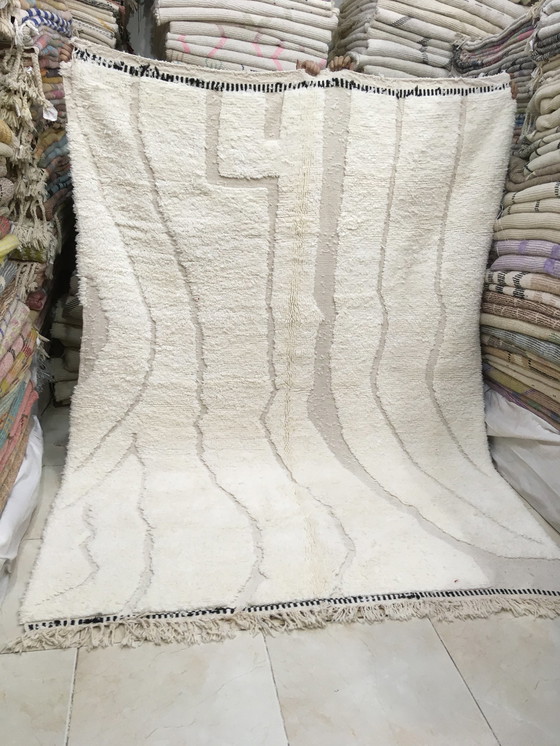 Image 1 of Beni Ouarain Marokkaans Berber Vloerkleed 2m86 x 2m08