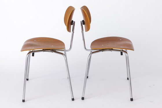 Image 1 of 2 Vintage stoelen van Egon Eiermann, Se 68, Wilde Spieth, 1960S, Duitsland