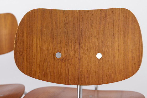 Image 1 of 2 Vintage stoelen van Egon Eiermann, Se 68, Wilde Spieth, 1960S, Duitsland