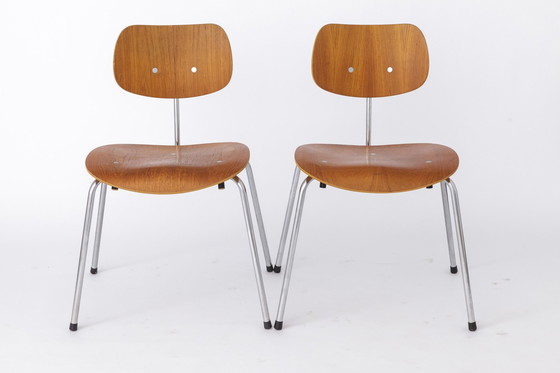 Image 1 of 2 Vintage stoelen van Egon Eiermann, Se 68, Wilde Spieth, 1960S, Duitsland