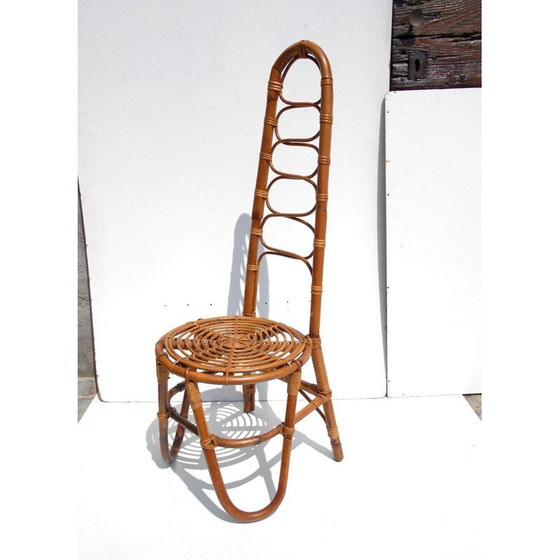 Image 1 of 2x vintage rotan stoelen