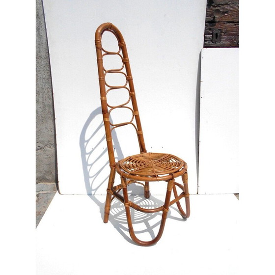 Image 1 of 2x vintage rotan stoelen