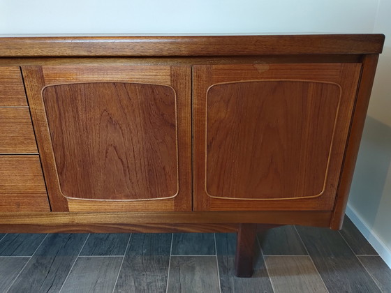 Image 1 of Vintage Teakhouten Dressoir Van Nathan Furniture