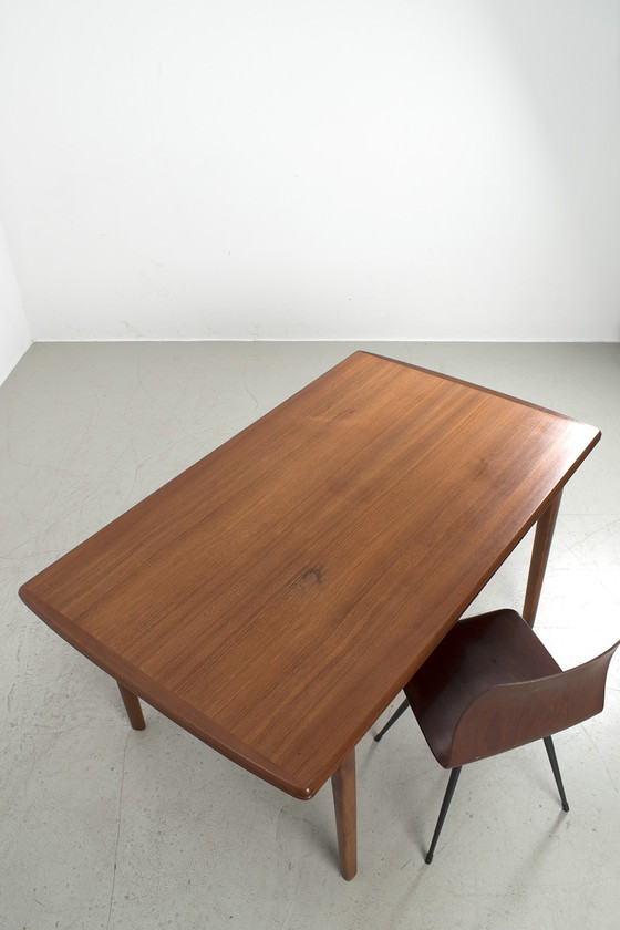 Image 1 of Vintage uittrek eettafel