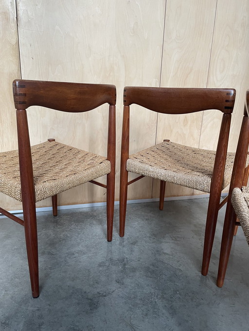 4 Stoelen H.W. Klein Voor Bramin