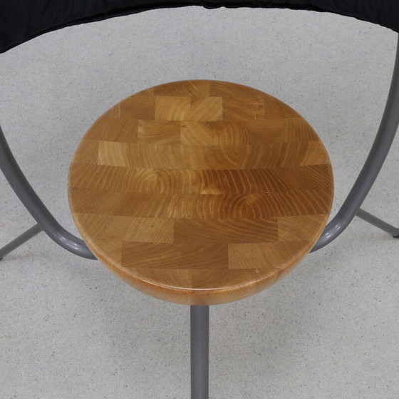 Image 1 of Set van 4 vintage postmoderne eetkamerstoelen van Rob Eckhardt, jaren 1980