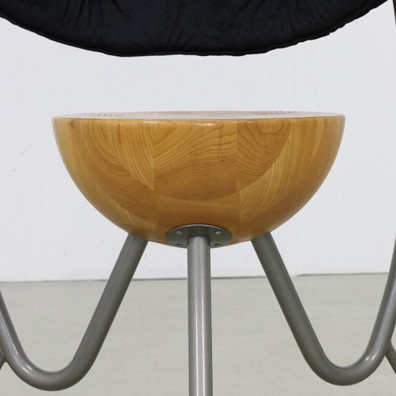 Image 1 of Set van 4 vintage postmoderne eetkamerstoelen van Rob Eckhardt, jaren 1980