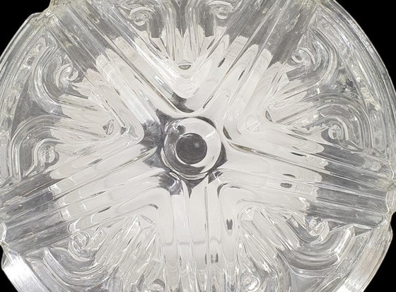 Image 1 of 1046 Vintage jaren 60 glazen plafonniere