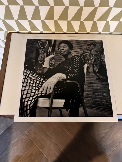 Nina Simone optreden in Nederland fine art print