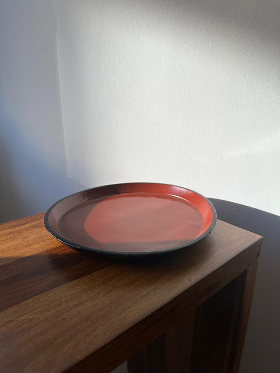 Image 1 of Antiek Japans Gelakt Dienblad