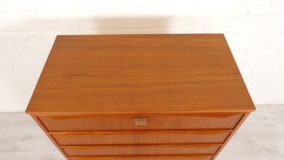 Image 1 of Vintage Deense Ladekast | Teak | 6 Lades | 105 Cm