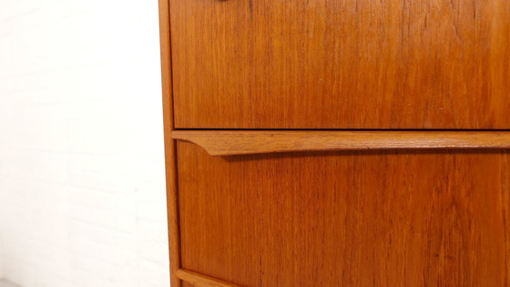 Image 1 of Vintage Deense Ladekast | Teak | 6 Lades | 105 Cm