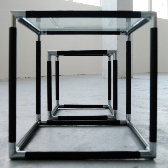 Image 1 of Paar vintage salontafels, Italië 1960