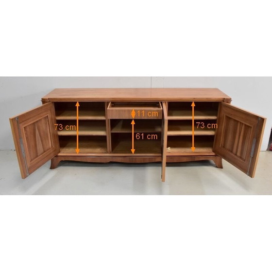 Image 1 of Vintage walnoten dressoir