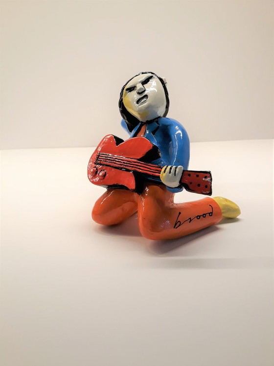 Image 1 of Herman Brood ----Guitarman ---(Met Certificaat)