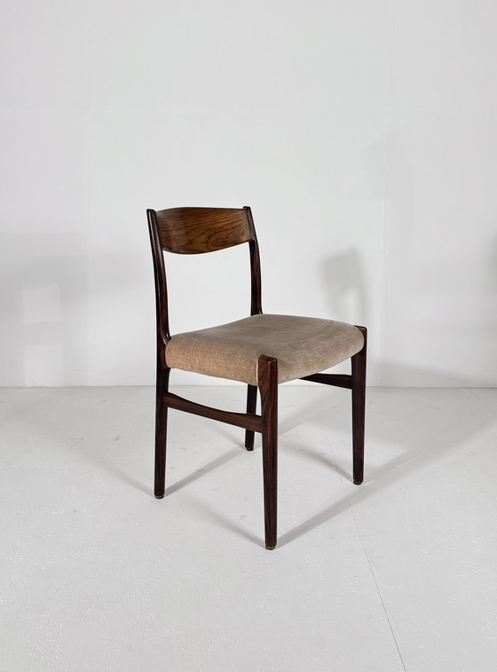 Image 1 of Mid Century Deens Design Eetkamerstoelen