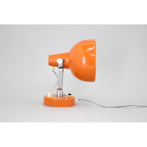 Image 1 of Vintage oranje lamp, Tsjecho-Slowakije 1960