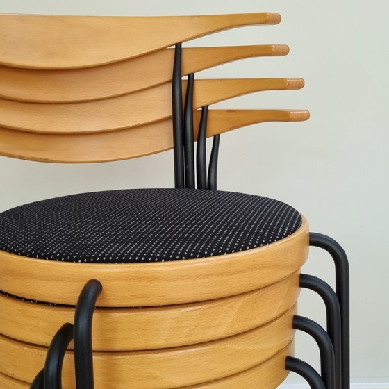 Image 1 of 4x Magnus Olesen Eetkamerstoelen