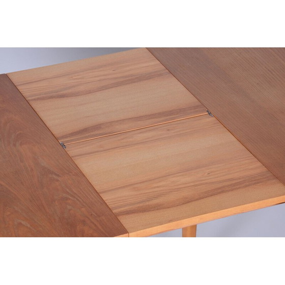 Image 1 of Vintage eiken eettafel voor Jitona Soběslav, Tsjecho-Slowakije 1950