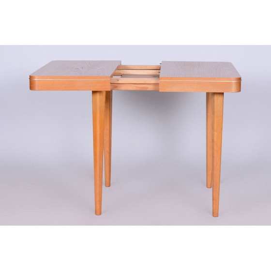 Image 1 of Vintage eiken eettafel voor Jitona Soběslav, Tsjecho-Slowakije 1950