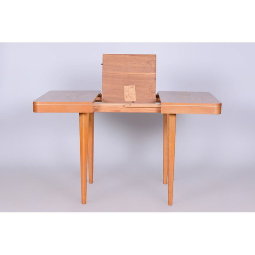 Vintage eiken eettafel voor Jitona Soběslav, Tsjecho-Slowakije 1950