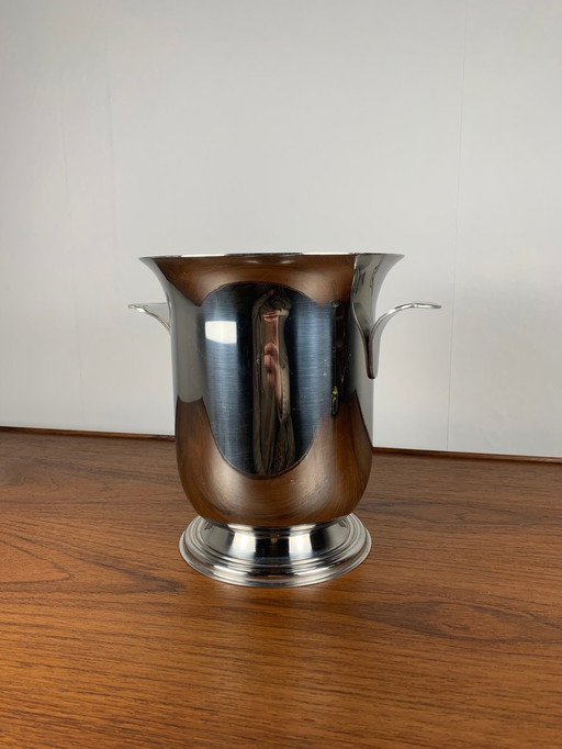 Vintage roestvrijstalen champagneemmer, 1970